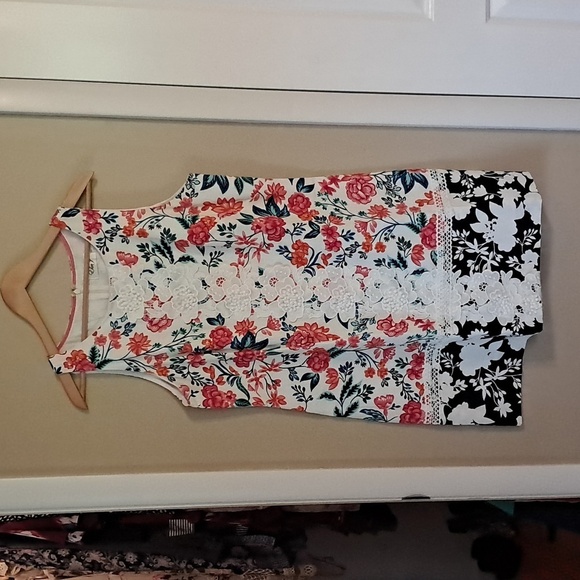 Eliza J Floral Shift Dress size 14 - Picture 2 of 5